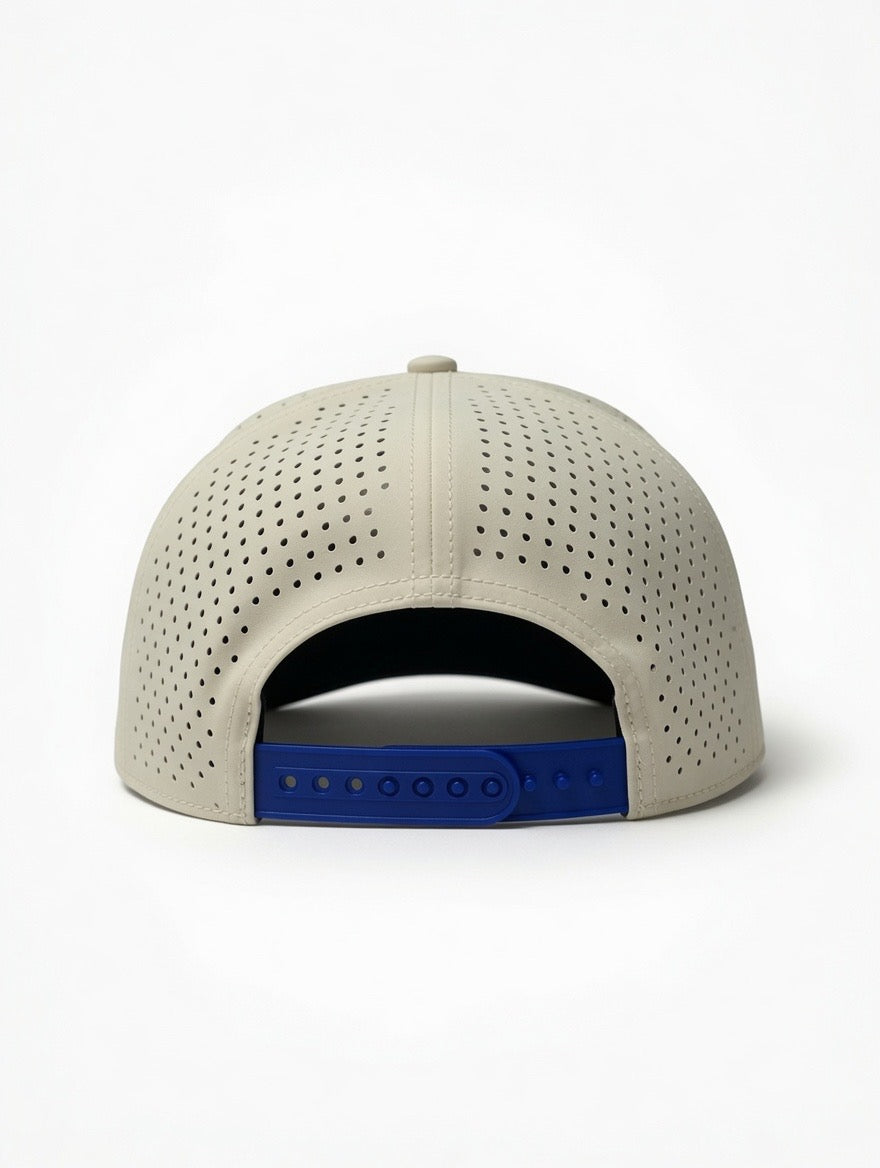 Performance Snapback - Cream/Navy