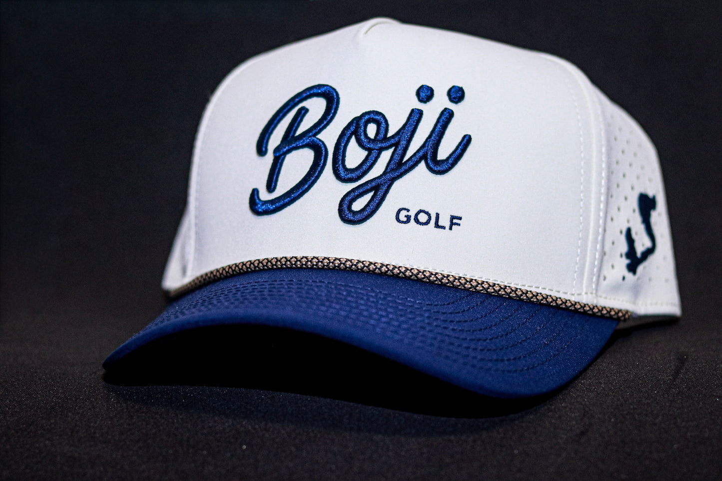 Performance Snapback - Cream/Navy
