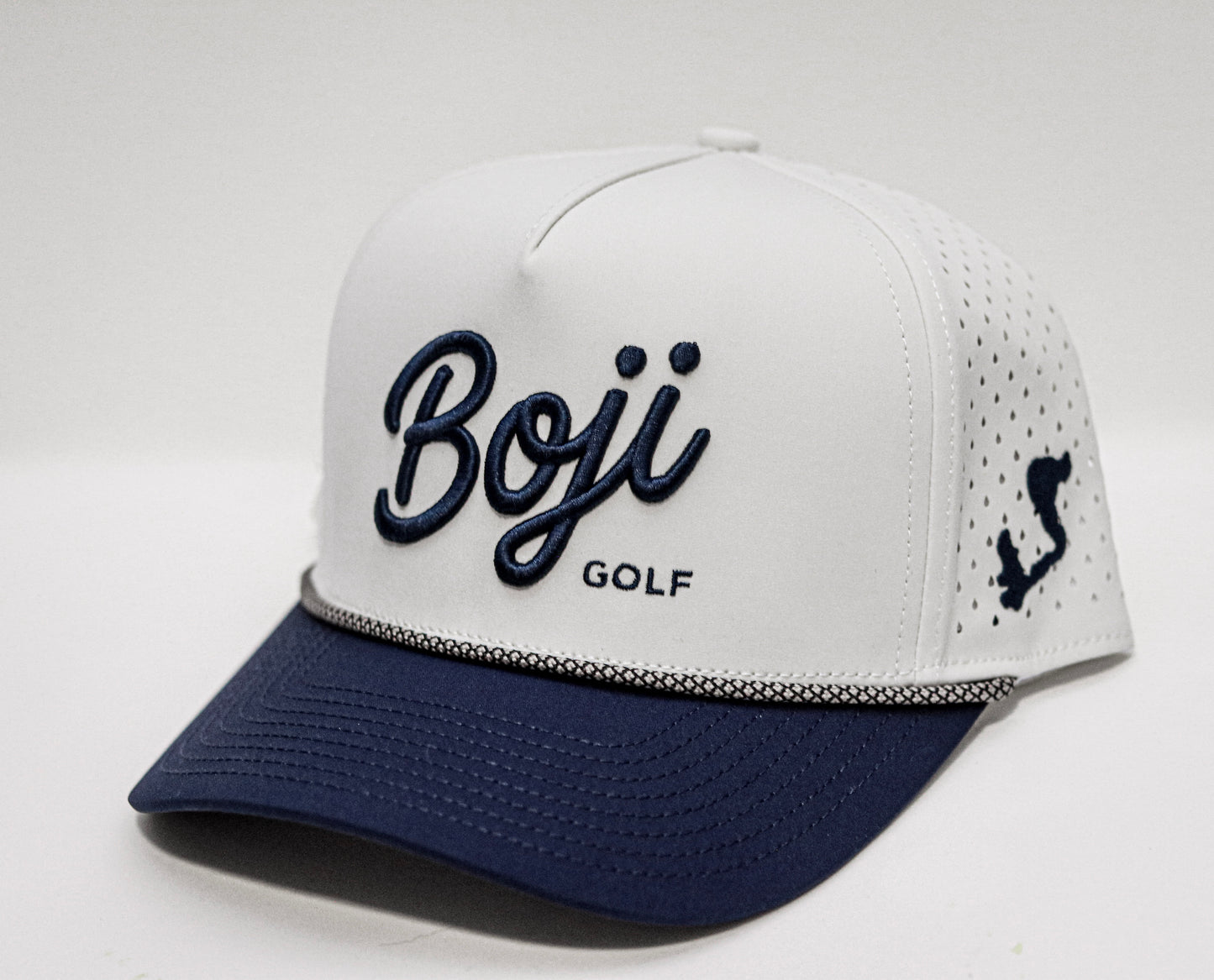Performance Snapback - Cream/Navy