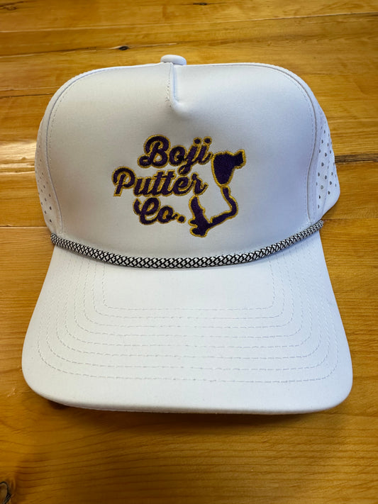 Purple/Yellow Rope Hat