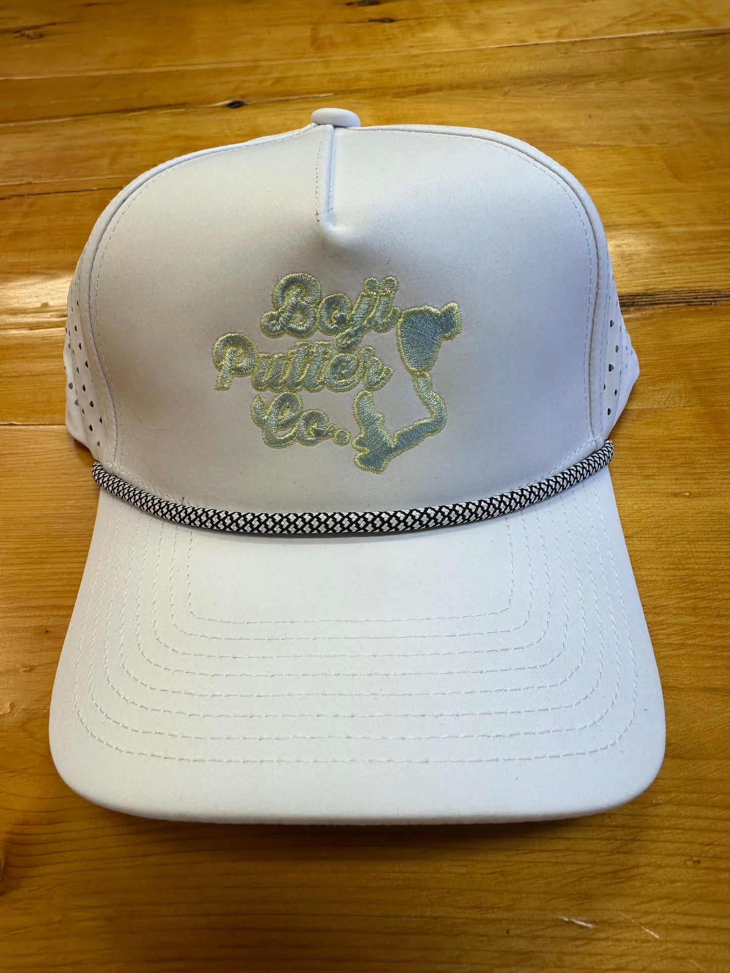 Baby Blue/Yellow Rope Hat